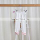 Solid Color High Quality Cotton Toddler Leggings thumbnail-2
