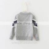 Children Latest Color Patchwork Baby Boy Sweater Designs thumbnail-2