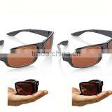 Summer High Definition HD Fold Aways Sun Glasses UV400 Foldable Clarity Vision Sunglasses thumbnail-5