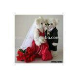 Plush Wedding Bear/wedding Gift/plush Toy thumbnail-1