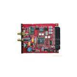 Red Color Single Side 6 Layer Routing Inmersion Silver FR-4 Electronic Circuit Assembly Service thumbnail-1