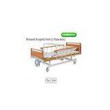 Manual Hospital Height Adjustable Medical Beds (2 - Function) With Overbed Plate thumbnail-1