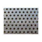 Round Plain Stainless Steel Perforated Sheet 60 Degree Staggered