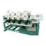 4 Heads 9 Colors Computerized Cap Embroidery Machine , 5 Inches LCD