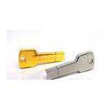 Luxurious Metal Key USB Flash Drive In Gold And Silver Color