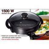 1500W Hot Sale Multifunction Round Electric Pizza Pan 32cm*4cm thumbnail-3