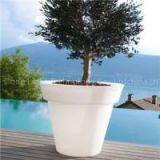 Gota Large Round Outdoor Glowing Led Flower Pot