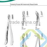 Extracting Forceps With Anatomically Shaped Handle