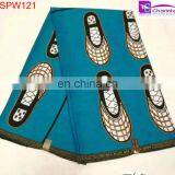 African Super Wax Cotton Wax Print Fabric Wholesale Print Fabric Wax Print thumbnail-1