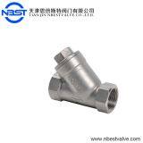 Water Y Type Filter Female Thread Stainless Steel Strainer Valve