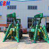 New design technical improved self-propelled sugarcane harvester / sugarcane cutting machine with top cutter