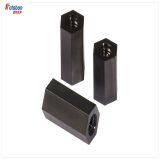 M2-M4 Black Nylon Spacer Nut Female Hex Spacing Threaded Pillars Truss Standoff Vis Double Pass Hexagonal Plastic Column Nuts thumbnail-2