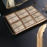 Brass Handle Tea Tray, Special for 357/400g Tea Cake, Support Customized Size thumbnail-5