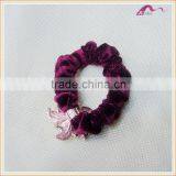Luxury Fashion Flower Hijab Velvet Hair Scrunchies Wholesale Quality Choice thumbnail-2