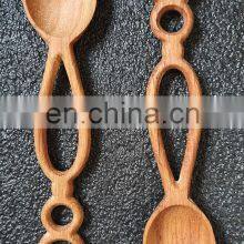 High Quality Best Price Wooden Spoon/ Handmade Wooden Spoon Set Dinner- Wooden Fork And Knife- Wooden Dinnerware Set thumbnail-3
