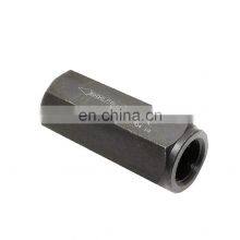 Amazon Hot Sale Easy Installation Prevent Backflow Steel One-way Control Hydraulic Valves