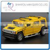 Mini Qute 1:32 Kid Hummer Die Cast Pull Back Alloy Music Luxury Racing Vehicle Model Car Electronic Educational Toy NO.MQ 1788A