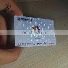 Custom PET Transparent ID Card Hologram Overlay Film thumbnail-3
