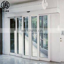 Wholesale PVC Plastic Sliding Glass Soundproof Prefabricated Door Bulletproof Impact Security UPVC Profiles Doors