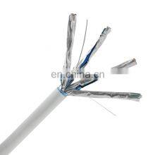 New Product Indoor Communication Cable Lan Cable U-FTP Cat6a Cable 4 Pairs With Shielded and Ground Wire