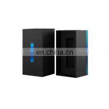 SKMEI High Quality Black Blue Paper Watch Box Carton Boxes With Customized Logo