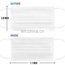 Custom High Filtration Polypropylene 3 Ply Disposable Protective Face Mask With Logo thumbnail-3