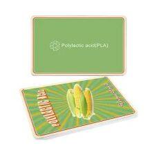Eco-friendly Biodegradable Polylactic Contactless 13.56mhz PLA Card for Access Control thumbnail-3