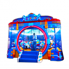 Kindergarten Supplies Plastic Ball Making Machine Spray Ball Car Rides thumbnail-1