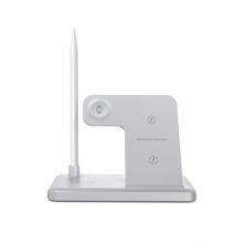 4 In 1 20 W Fast Charging Station Dock Wireless Charger Device For All Enabled Mobile Phone and Apple Watch thumbnail-2