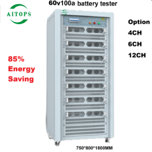 Energy Saving 60V 100A Battery Charger Discharge Testing System for Power EV Battery Pack thumbnail-2