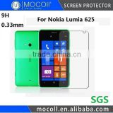0.33mm Thickness 2.5D 9H Superbly Anti-broken Anti-explosion Curved For Nokia Lumia 625 Tempered Glass Screen Protector