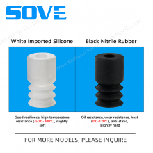 BT 3-5/3-7/3-9 Small Mini Suction Cups Robot Accessories SMC Brand Perfect Alternative Product Three-layer Accordion-type Not Damage the Workpiece thumbnail-3