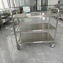 Factory Price Commercial Stainless Steel Trolley Kitchen Serving Trolley 3 Tier Dining Trolley thumbnail-2
