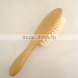 Natural Goat Hair With Wooden Handle for Your Newborn ~ Soft Baby Brush for Fine Hair Quality Choice thumbnail-3