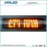 3G Control Single Red Color Led Billboard for Conference Room