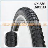 Bicycle Spare Parts 26x1.95 Bicycle Parts Distributor Black Bicycle Tyre thumbnail-1