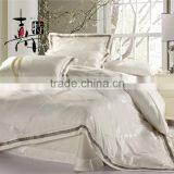 4 Pcs Luxury Hadmade Embroider Jacquard Tencel Bedding Set Bed Sheet Quality Choice thumbnail-1