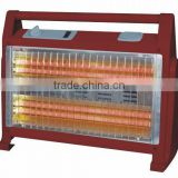 2heat settings1600w safety tip over swtich With humidifier function With turbo fan inside electric quartz heater