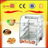Industrial Glass Sweet Food Warmer Display Showcase