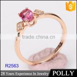 Factory wholesale 18k fancy gold gemstone engagement jewelry ring design samples