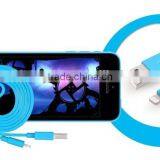 Flat Round MFI Certificated Wholesale USB Charger Cable for IOS thumbnail-2
