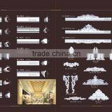 Classic House Ceiling/wall Gypsum Cornice Molding thumbnail-6