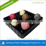 clear PET palstic packing box for macaron box packing,made in china