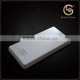 Free Custom LOGO High Capacity Three USB Output Mobile Power Bank 8000mAh thumbnail-3