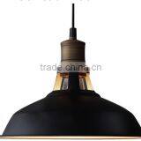 2016 Latest Design Metal Dome Hanging Pendant Light, Edison Industrial Hanging Light