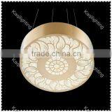 LED Chandelier Lighting Fixture Round Gold Pendant Lighting Crystal Pendant Lamp                        
                                                Quality Choice