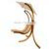 KD Design Solid Wood Floating Lounge With Umbrella