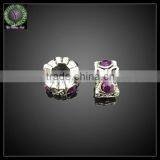 Jewelry Findings Flat Round Rhinstone Spacer Beads Wholesale thumbnail-1