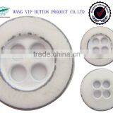 9mm 4 Holes Metal Button With White Color