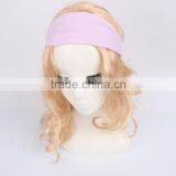 Turban Women Sport Elastic Head Band Yoga Stripe Hair Band for Relax or Shower thumbnail-4